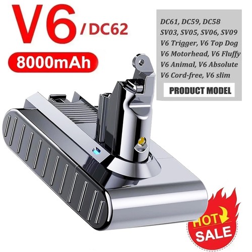 0ah for dyson - v6, battery