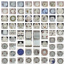 VINTAGE CHINA SERVING PLATES -