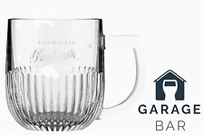 Single Budweiser Budvar Beer Glass Tankard Pint Brand New