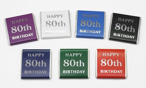 100pcs happy 80th - 100pcs, birthday"