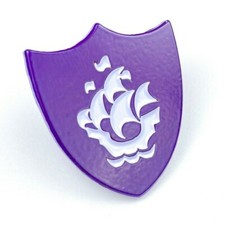 PURPLE BLUE PETER ENAMEL PIN