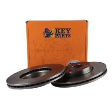 2x Brake Discs Vented For Seat