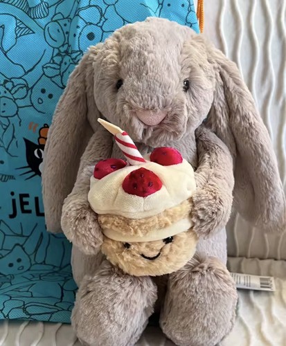 Jellycat grey bunny rabbit - jellycat,