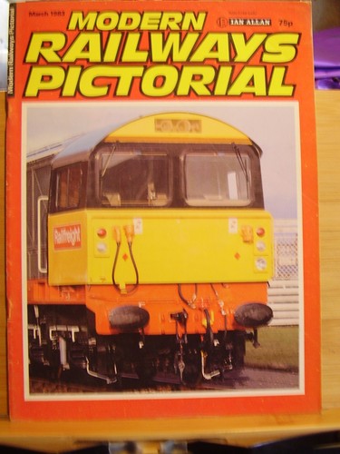 Modern railways pictorial rail - railways,