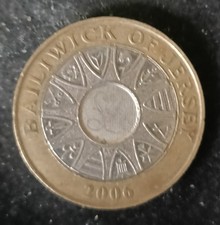 [1121] Jersey 2 Pound Coin