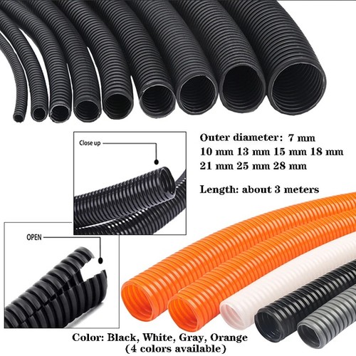 Black flexible pond hose - flexible,