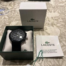 Lacoste Mens Borneo Analog
