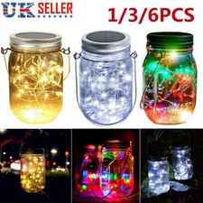 10/20 LED Solar Mason Jar