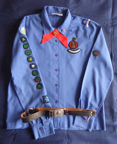 Vintage girl guide uniform - vintage,