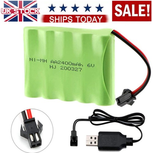 2400mah aa battery - 6v,