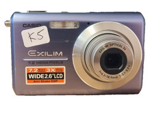 Casio Exilim EX-Z75 7.2MP Digital Camera - Blue (K5)