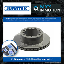 2x Brake Discs Pair Vented