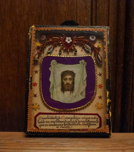 Antique religious veronica - religious, veronica's