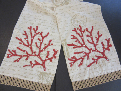 Pier imports beaded coral - pier,