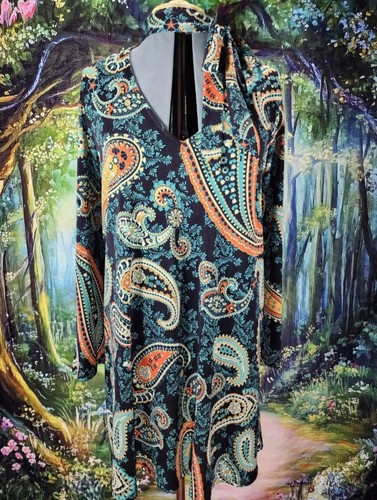 Beige eci boho paisley 70s - beige,