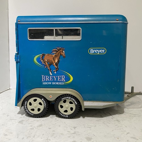 Breyer show horse - show, blue