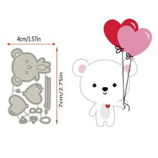 Build up Bear & Balloons Metal