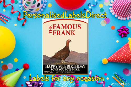 Personalised famous grouse - famous,