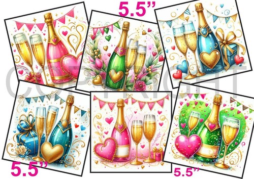 Card toppers 5 wedding - card,