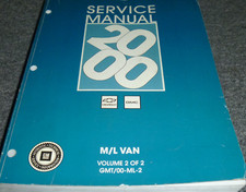 2001 GMC Safari TRANSMISSION