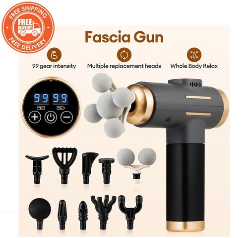 Electric massage gun - 11-in-1,