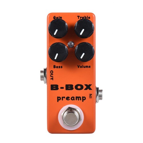 Box electric guitar - b-box, preamp
