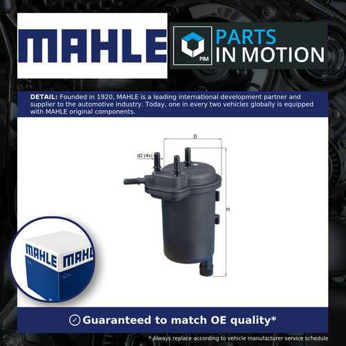 Fuel filter fits renault - filter, clio