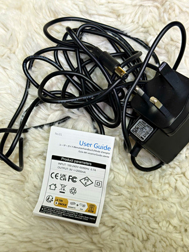 2000ma power adapter - ac/dc,