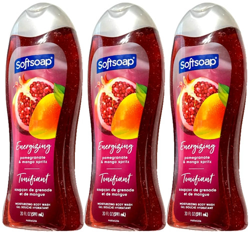 Softsoap energizing body - energizing, wash