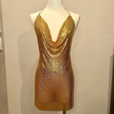 HEAD-TURNING Gold Chainmail