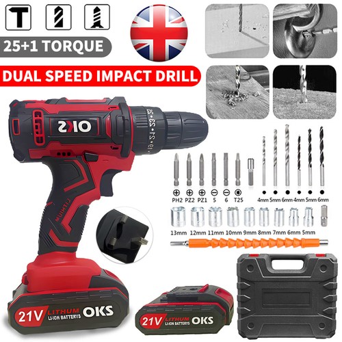 Cordless drill 21v electric - cordless,