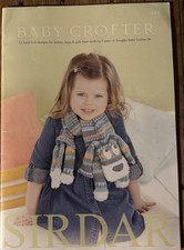 Sirdar Baby Crofter DK Book 488 of 12 Designs. Cardies Sweaters & more up to 7yr