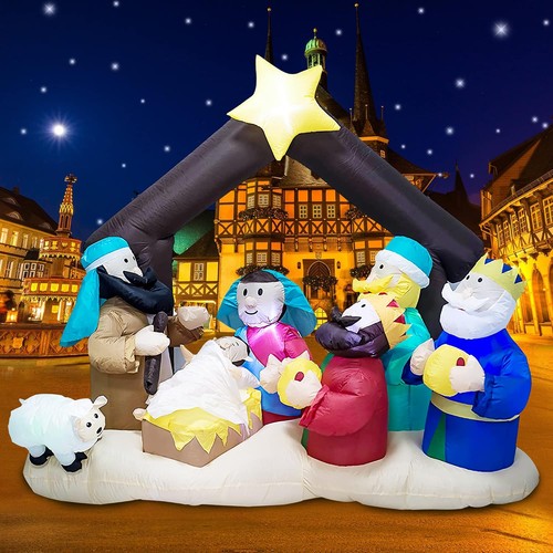 Christmas inflatable nativity - inflatable,
