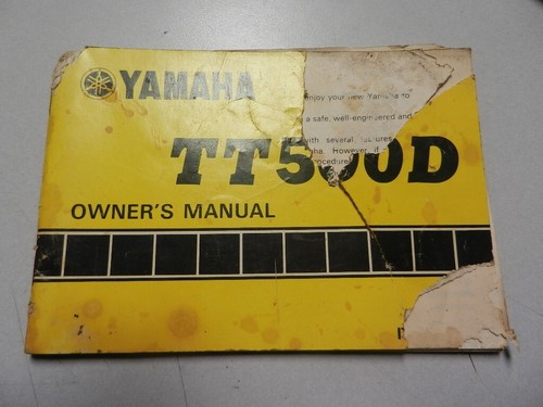 Yamaha factory owners service - owners,