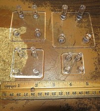 4 Peg Stands display rocks