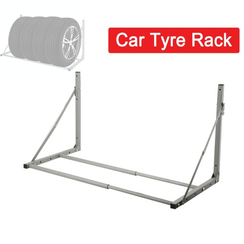 Car tyre rack - wall, mounted