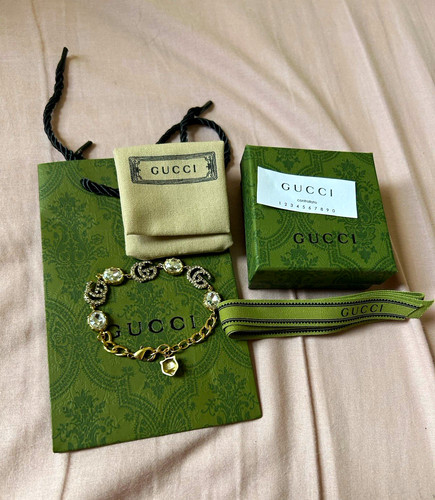 Gucci signed gold - gucci, chain