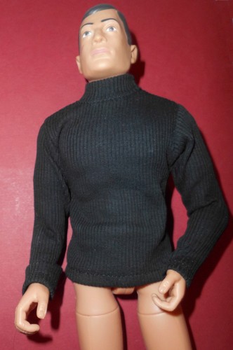 Scale black turtle neck - 1/6,
