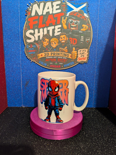 Spider man ceramic mug - ceramic, mug,