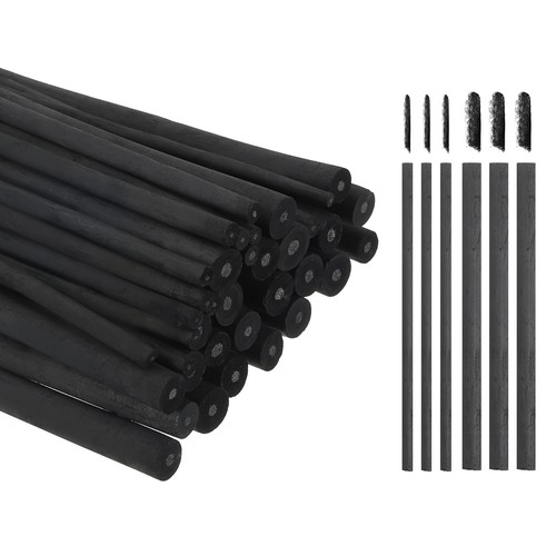 Willow charcoal sticks - willow, 2-4mm