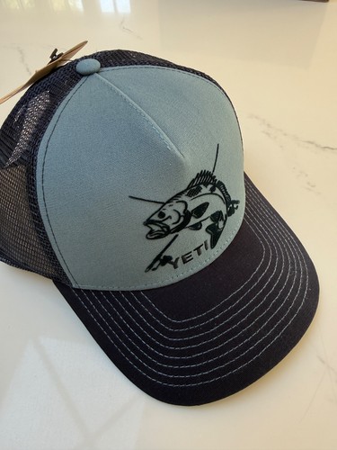 Yeti fishing bass blue trucker - bass,