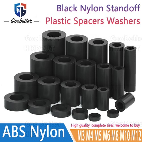 Black nylon abs - black,