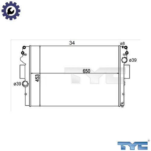 Radiator engine cooling - engine,