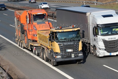 Truck photo scania drawbar - truck,