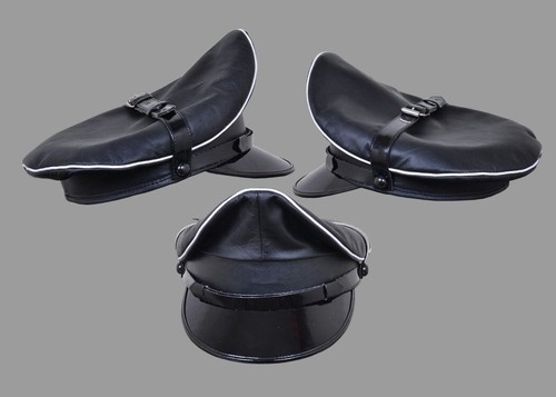 Genuine leather black white - genuine,