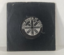 CRASS ORIG PUNK 45 'HOW DOES