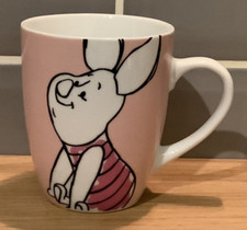 Disney Piglet Mug - Winnie the Pooh A A Milne Pink Excellent Condition
