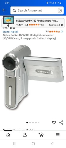 Aiptek dv6800s digital - aiptek,
