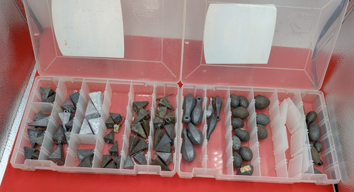 Bulk fishing sinker - bulk, lb