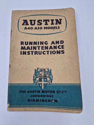 Austin a40 a50 - austin, owner